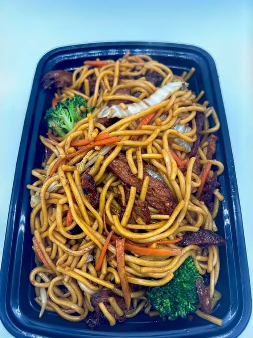Boneless ribs lo mein.