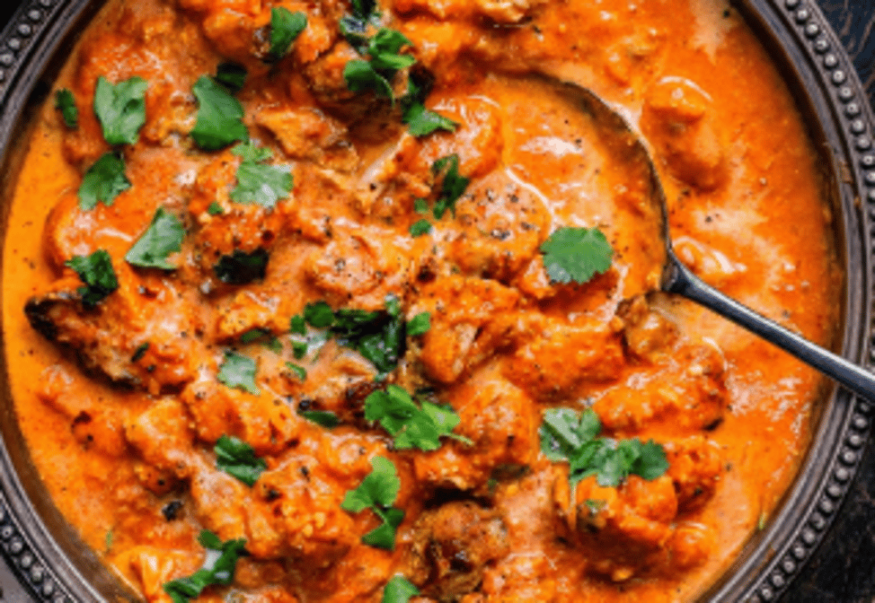 Lamb Tikka Masala.