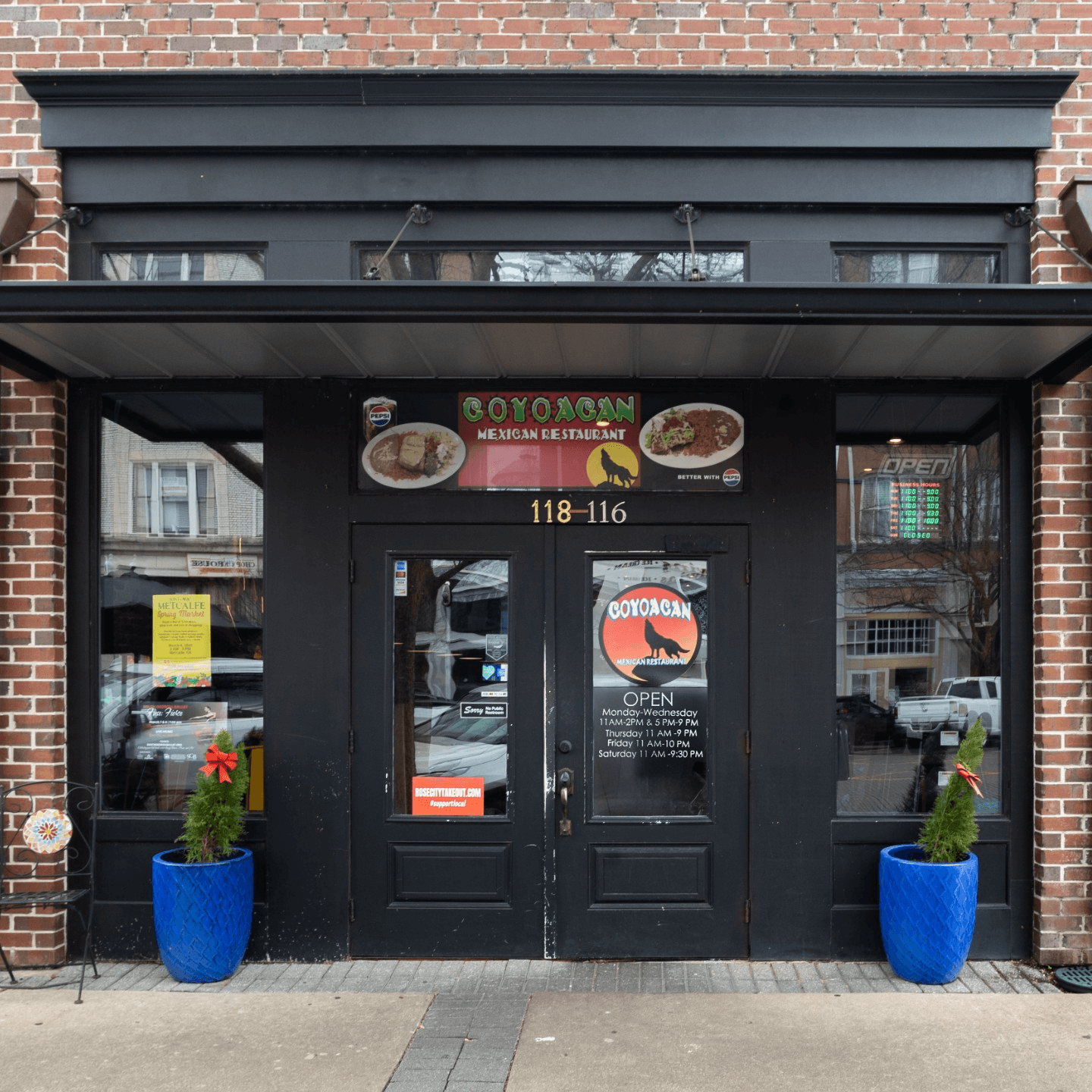 Welcome to Coyoacan Mexican Restaurant & Bar 🌮