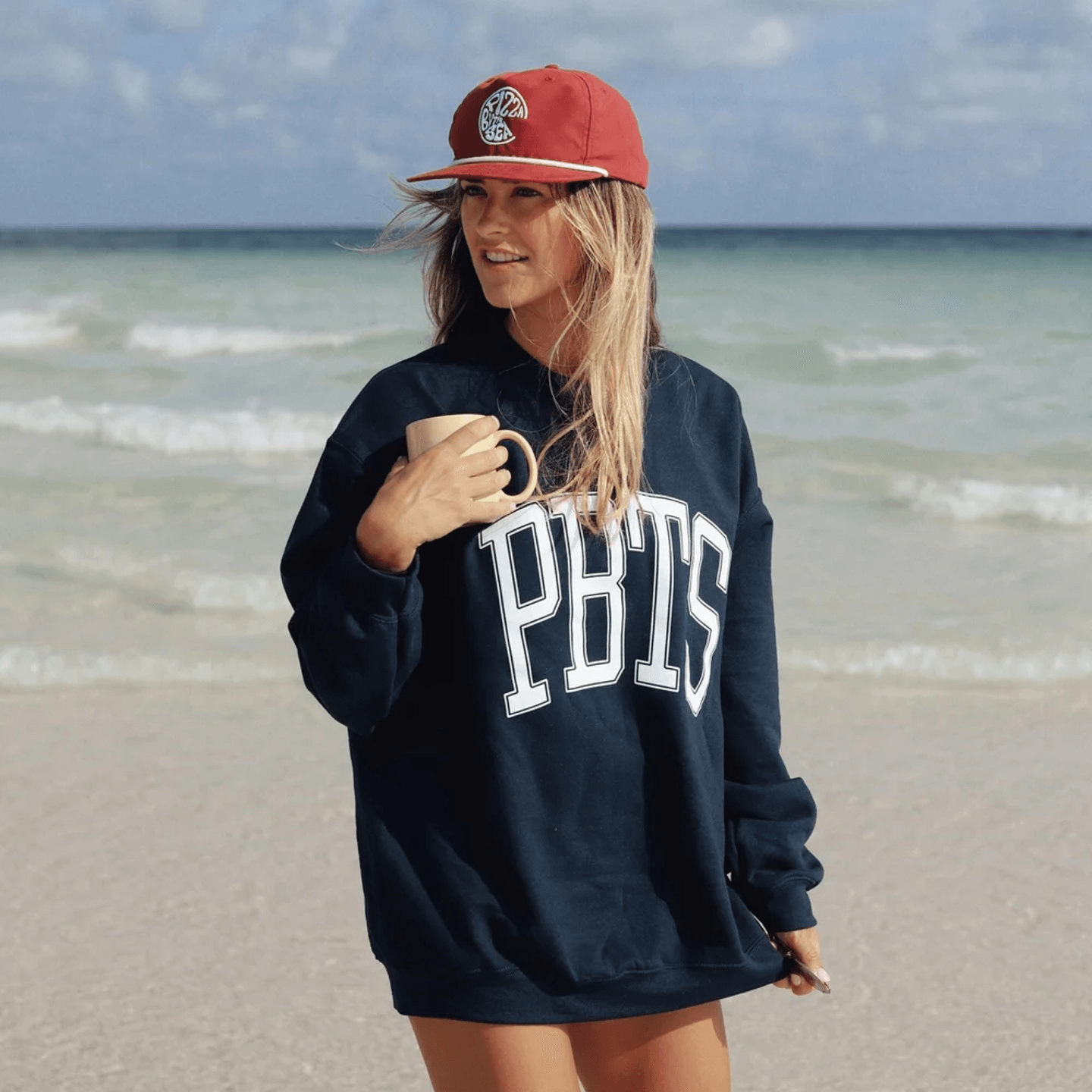 PBTS Varsity Sweatshirt - Navy