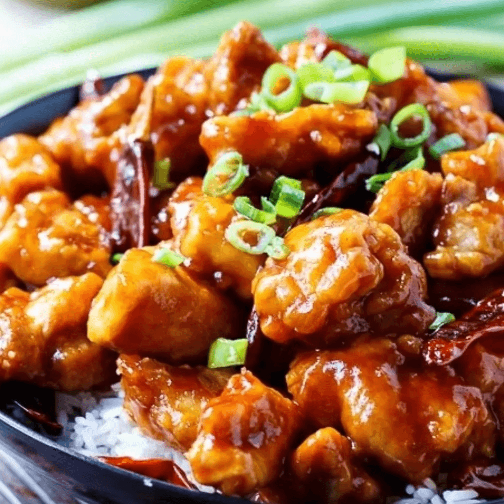 General Tso’s Chicken Dinner.