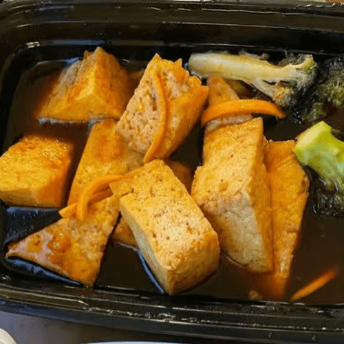 Orange Tofu.