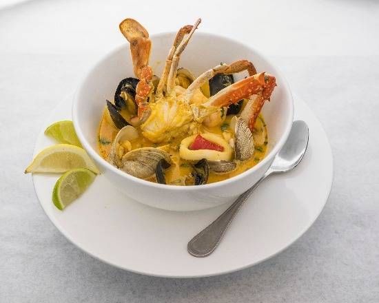 Sopa De Mariscos / Sea Food Soup.