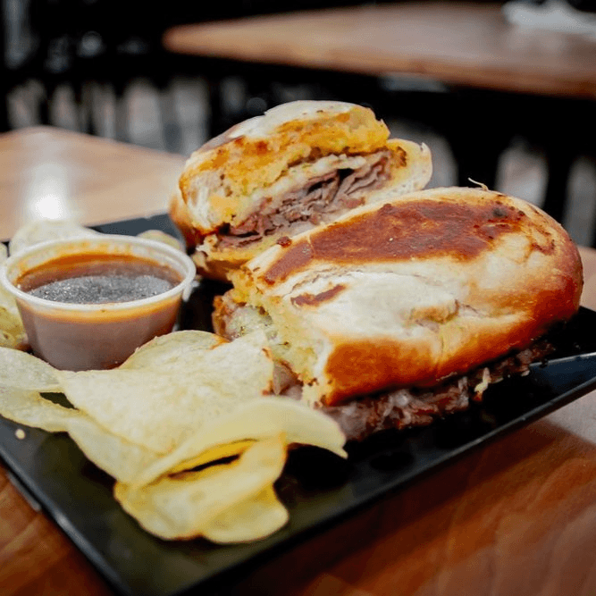 Italian Roast Beef Sandwich.