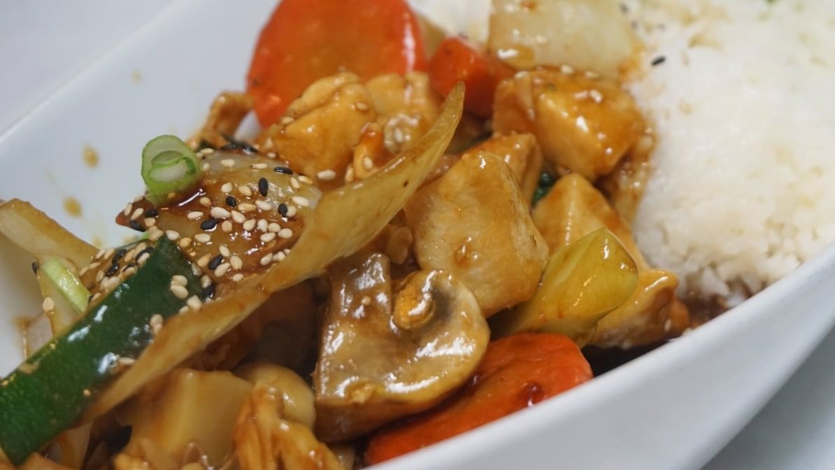 Chicken Teriyaki Bowl.