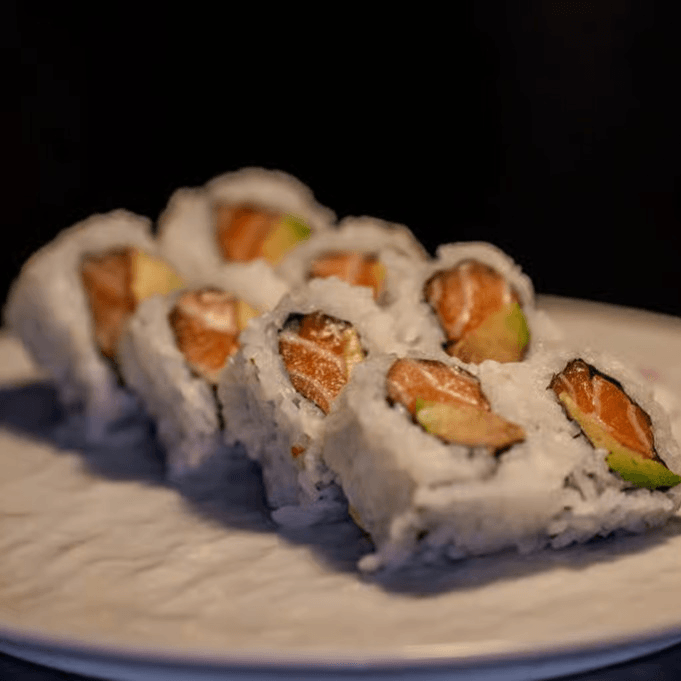 Salmon Avocado Roll.