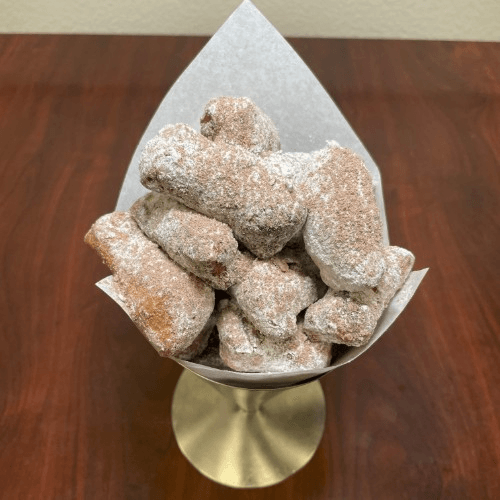 Hot Chocolate Zeppoles.