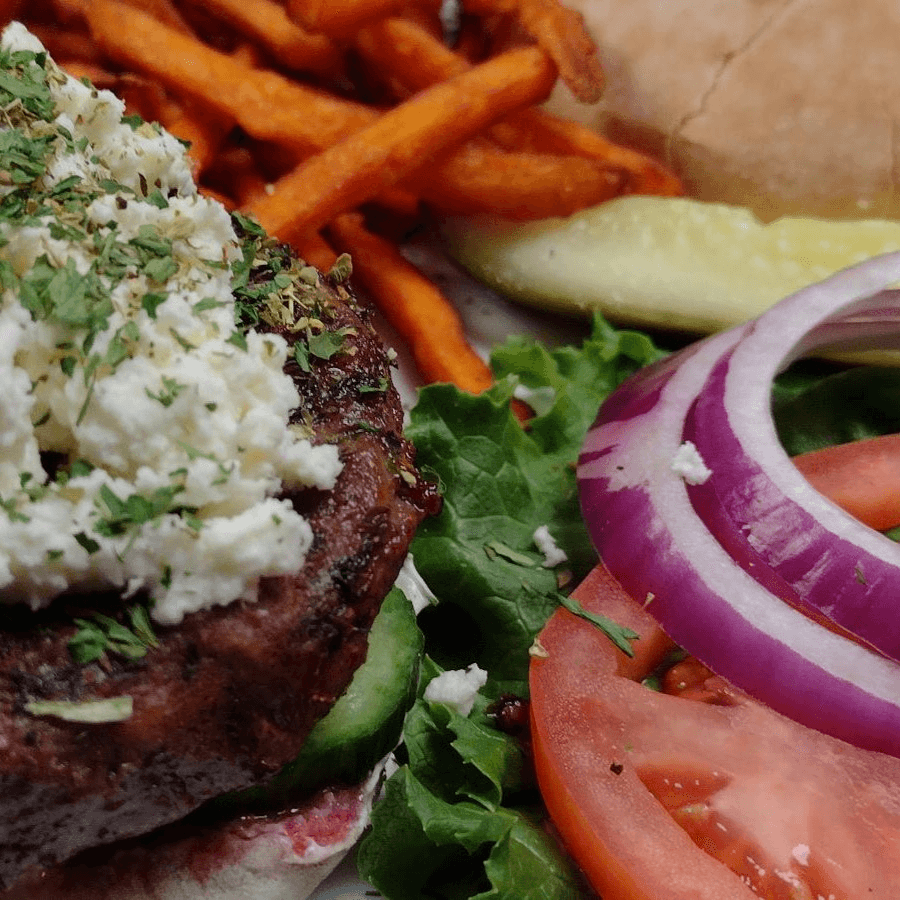 Greek Burger.