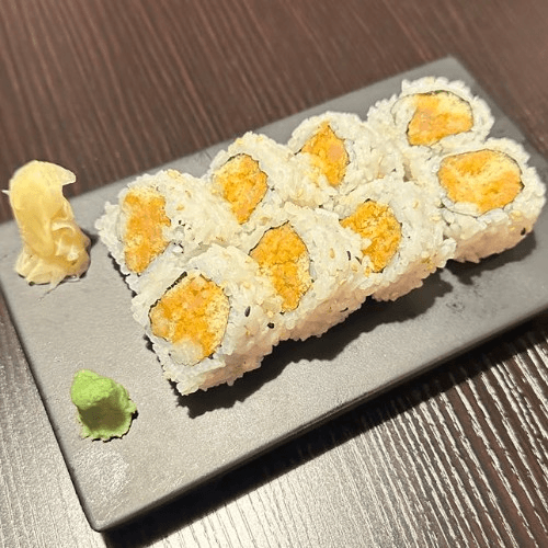 Spicy Salmon Roll🌶🐟.
