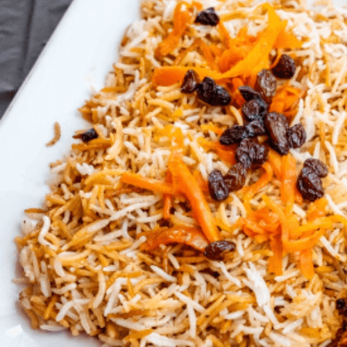 Kabuli Pulao Rice.