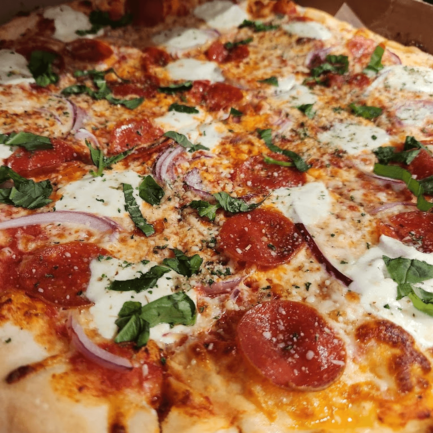 Fresh Pizzas, Subs, and Soups, Served with a Smile