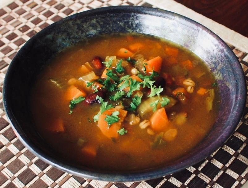 Vegetable Minestrone Bowl.