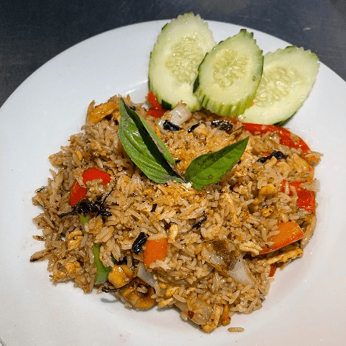 Spicy Basil Fried Rice (Small Tray)🌶️.