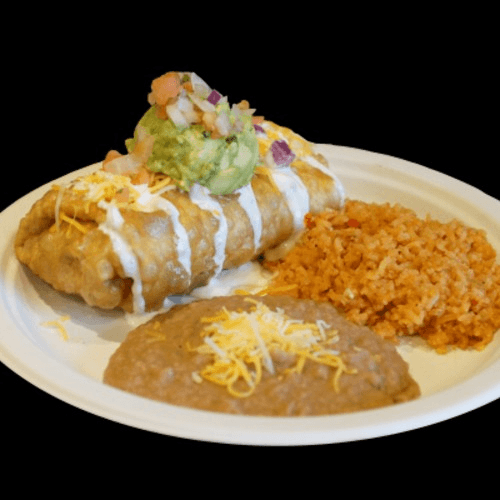 Chimichanga Plate.