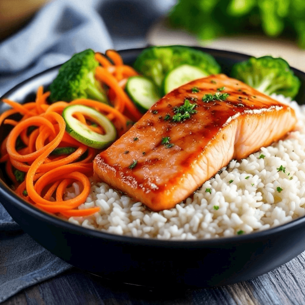 Salmon Bowl.