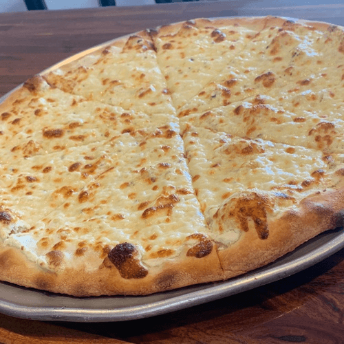 LARGE WHITE PIZZA
