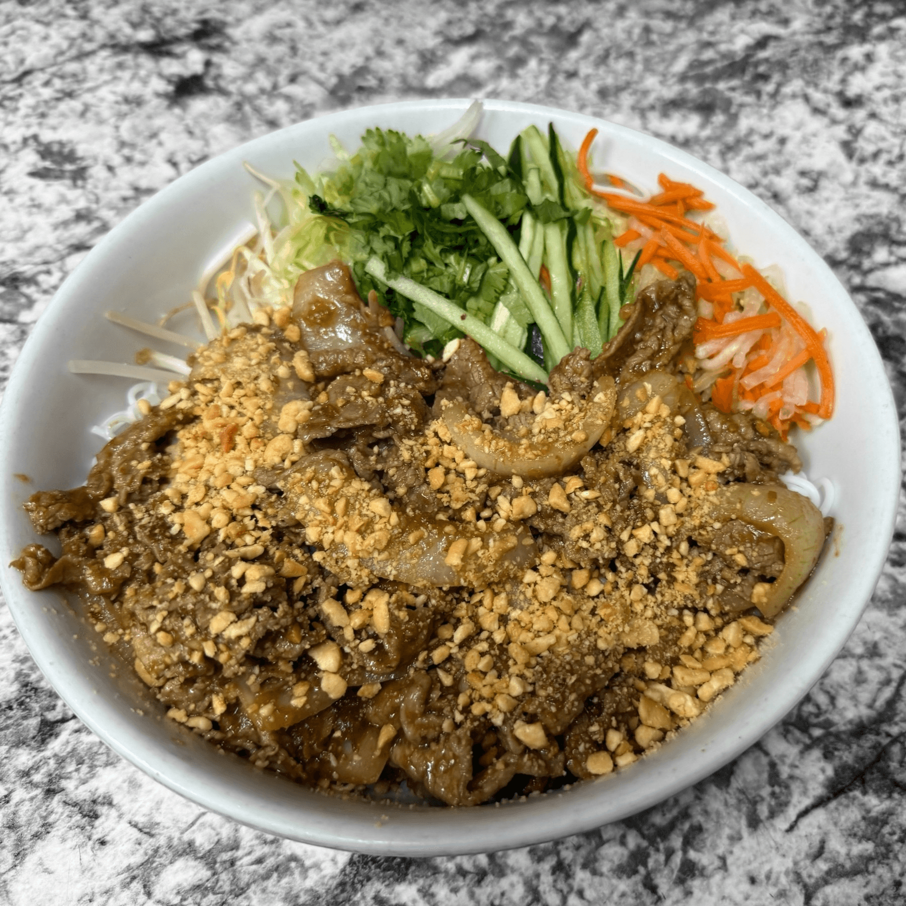 S1 - Bún Bò Xào Xả Ớt - Beef.