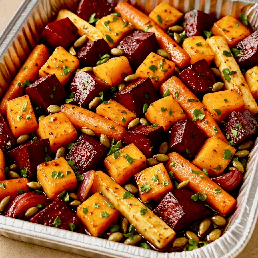 Holiday Root Vegetables.