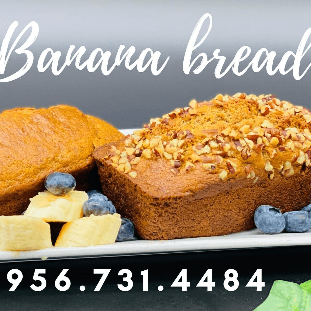 Mini Banana Bread w/Walnuts.