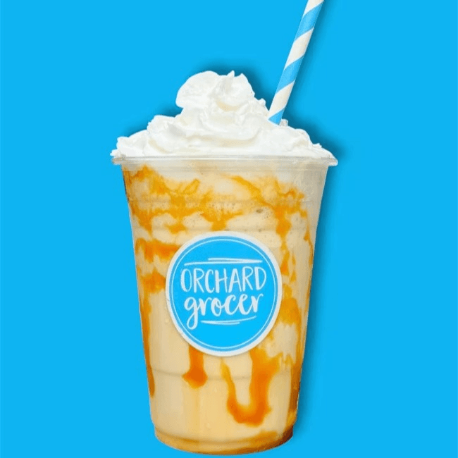 Vanilla Caramel Milkshake.