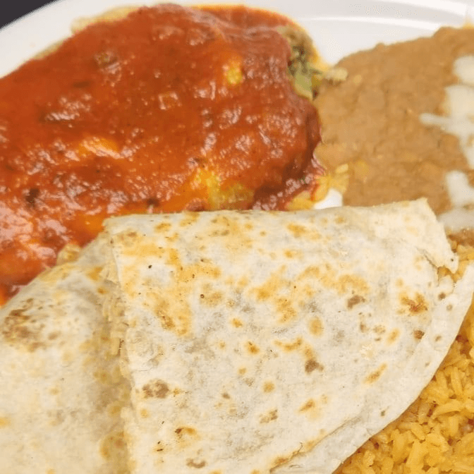 B. One Chile Relleno & One Quesadilla.