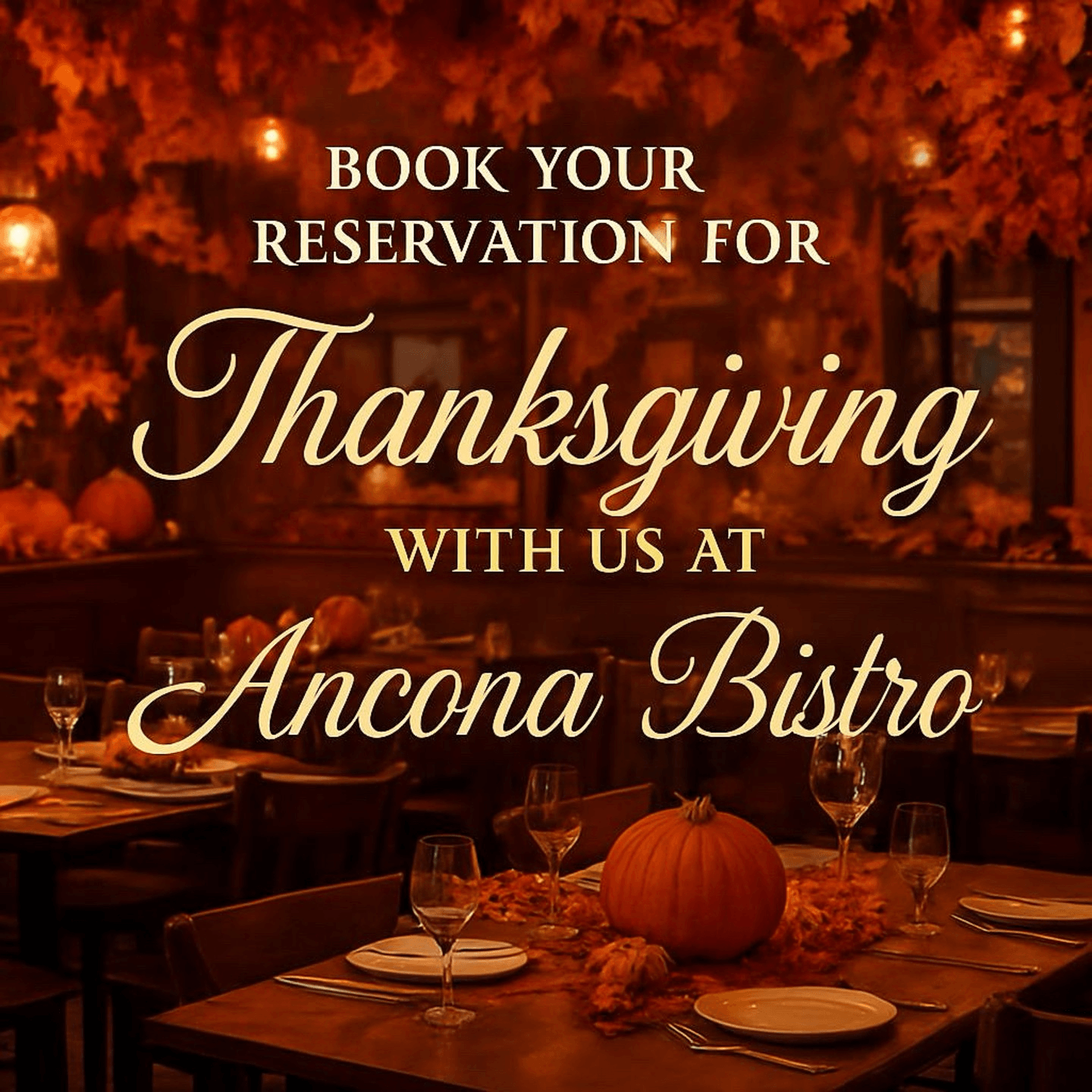 Open For Thanksgiving