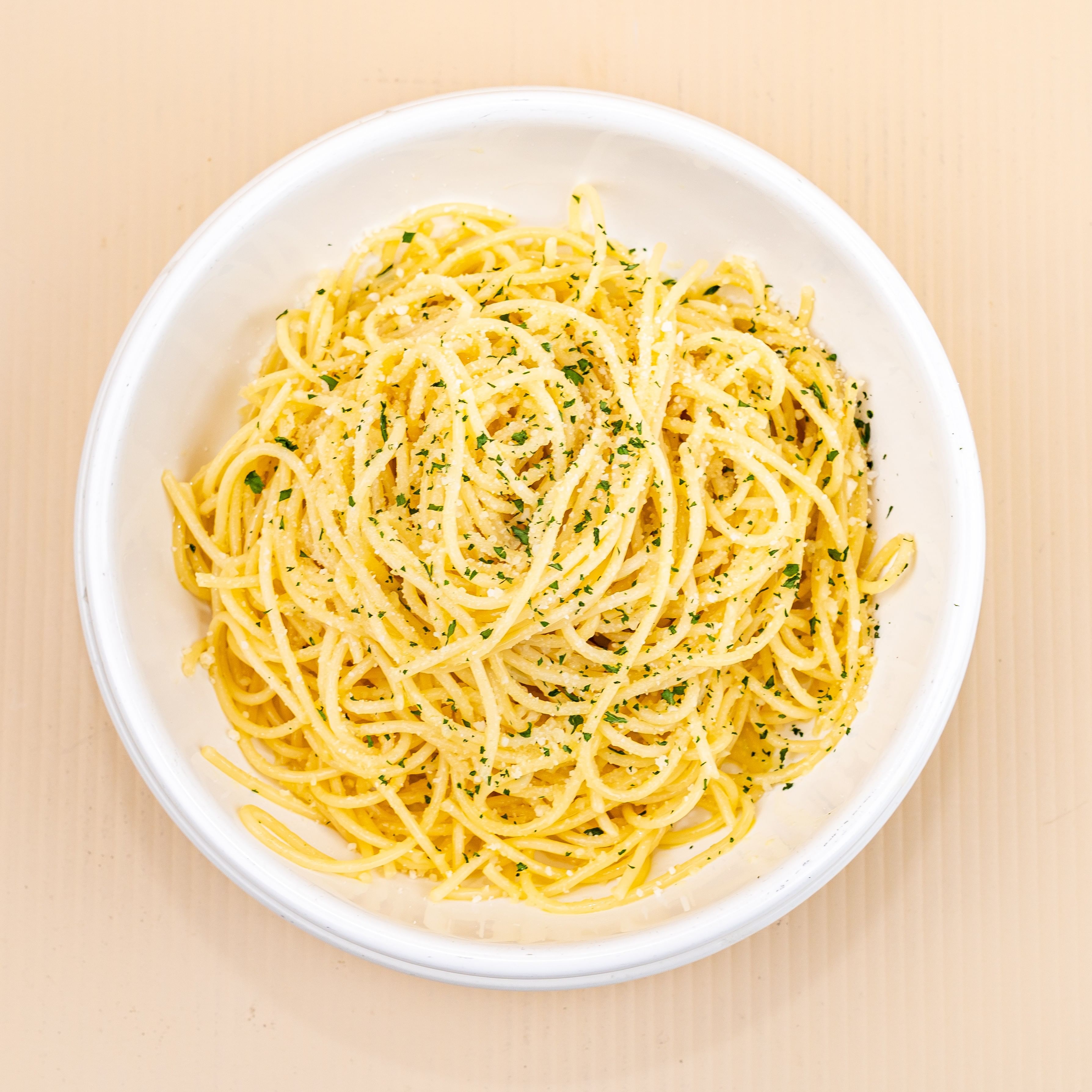 Spaghetti Oil & Garlic.