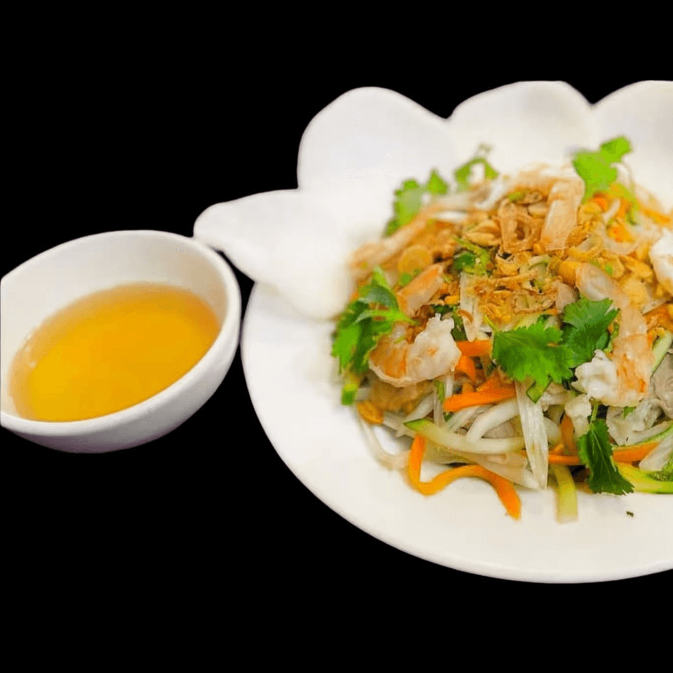 9. Gỏi Ngó Sen, Tôm, Thịt - Lotus Rootlet, Shrimp & Pork Salad.