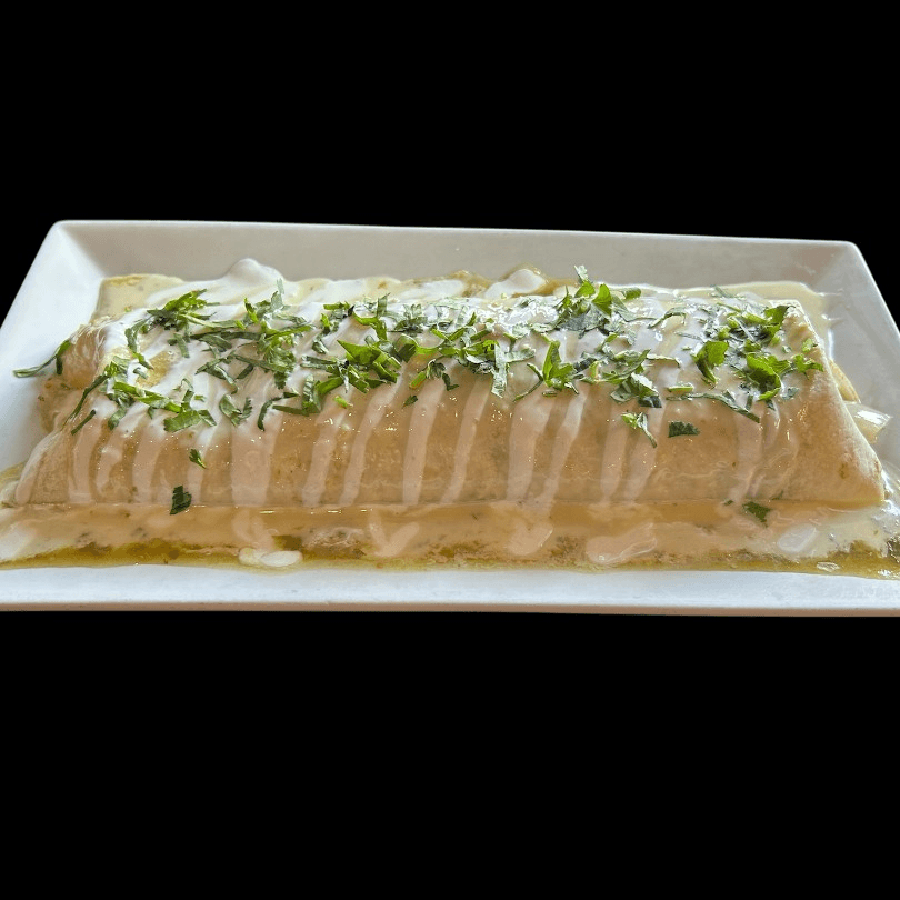 Burrito Chile Verde.