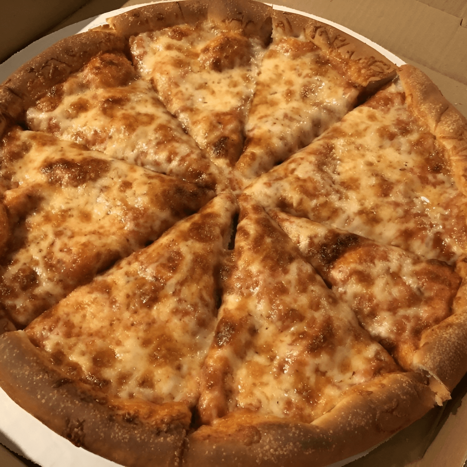 Cheese Pizza Saturday Special.