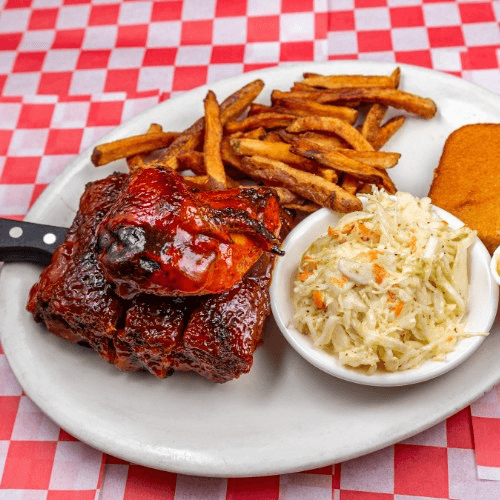 Chicken & Rib Combo.