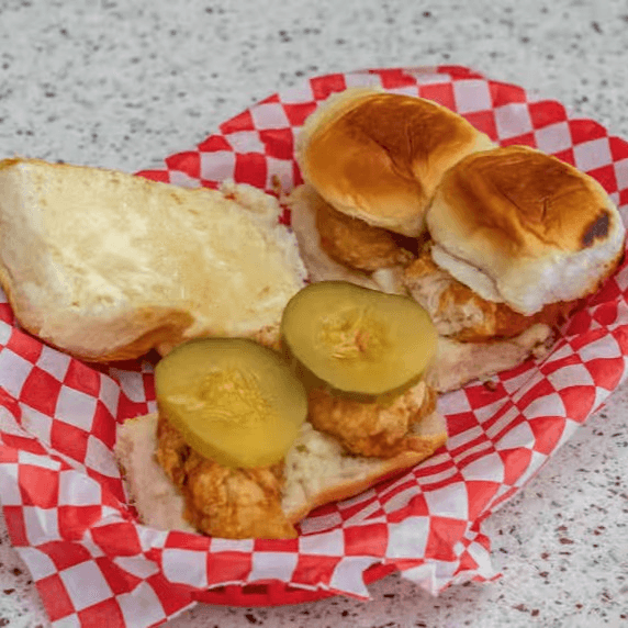 Chicken Sliders.