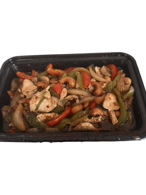 CASHEW CHICKEN.