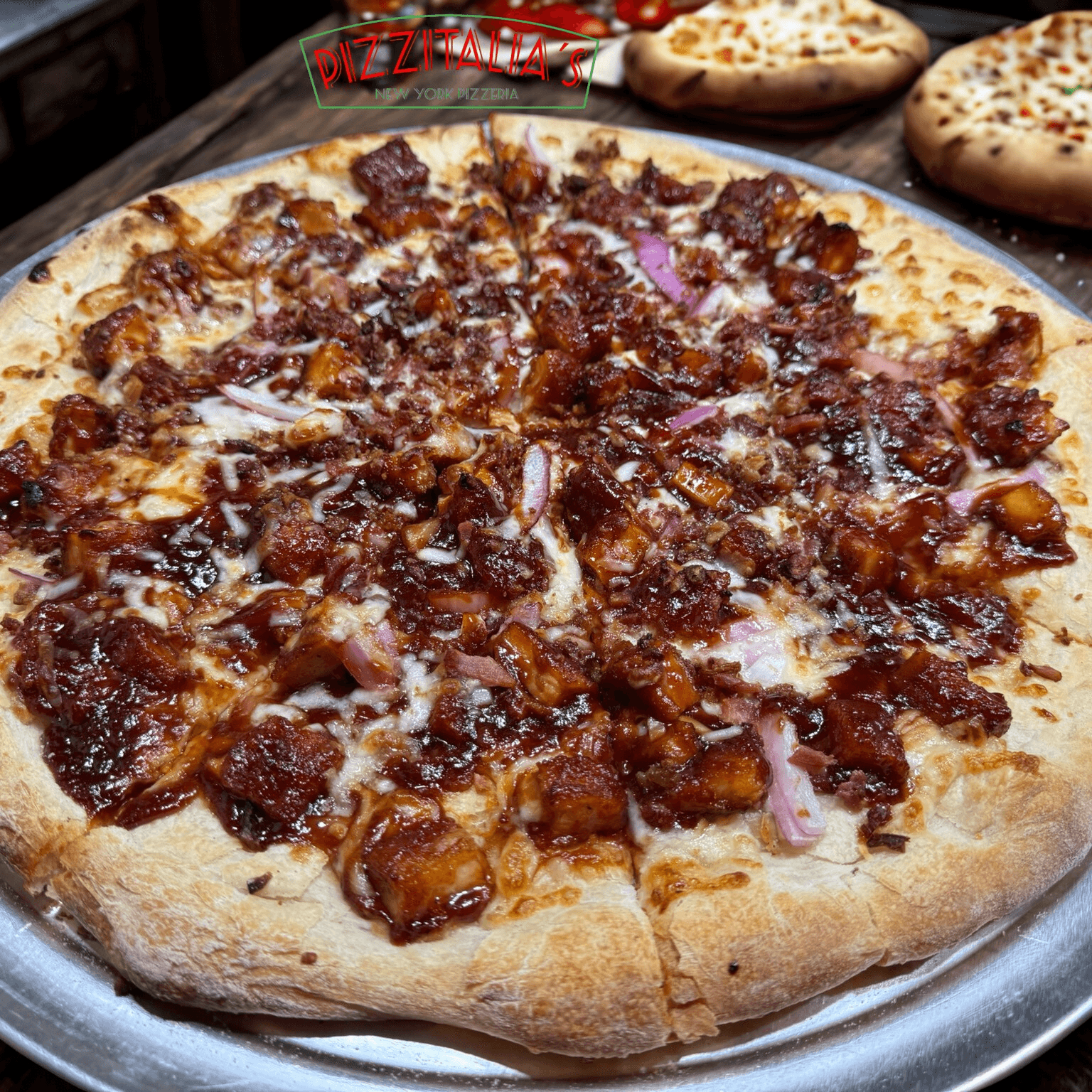 BBQ Chicken Pizza (14" Regular).