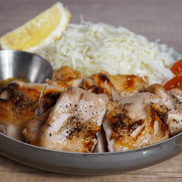 Grilled Organic Jidori Chicken 地鳥のグリル焼き.