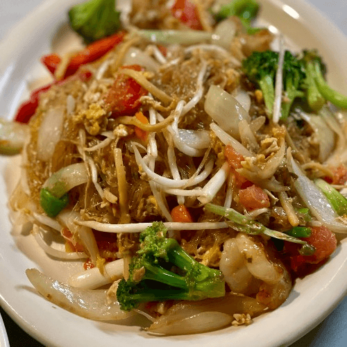 Pad Woon Sein (Bean Vermicelli Noodle)