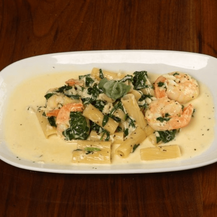 Shrimp Crab Alfredo.