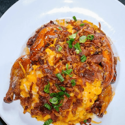 Cajun Cornish Hen Deep Fried.