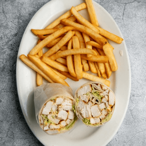 Chicken Caesar Wrap.