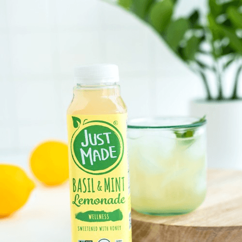 Just Made - Cold Pressed Juices - Basil & Mint Lemonade
