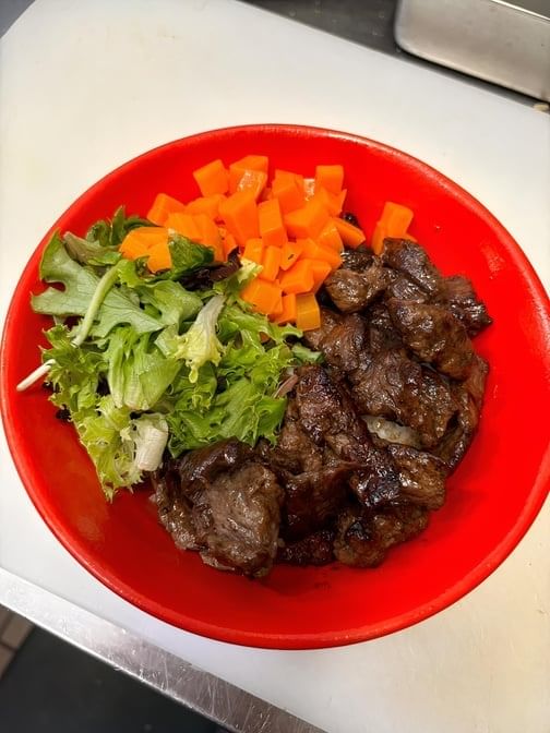 Beef Teriyaki Bowl.