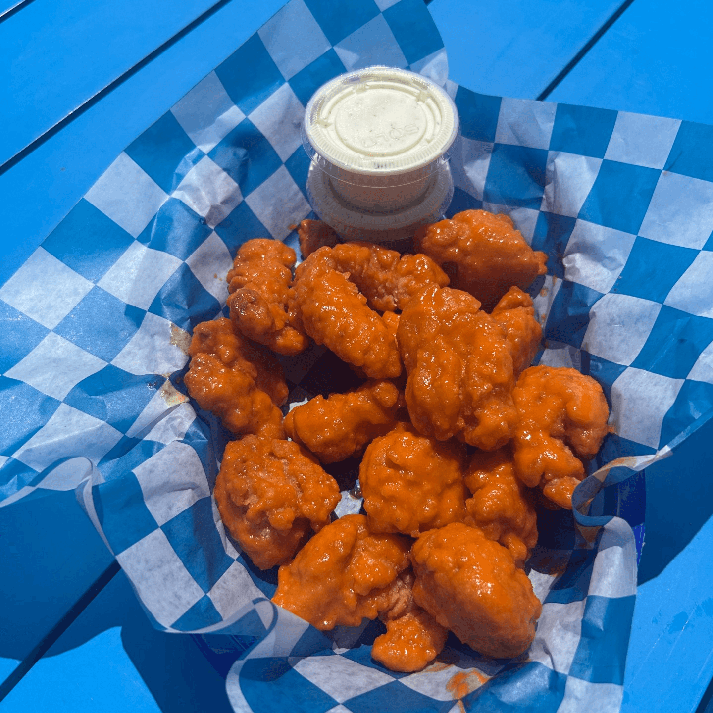 Crispy, Saucy, Buffalo Wings