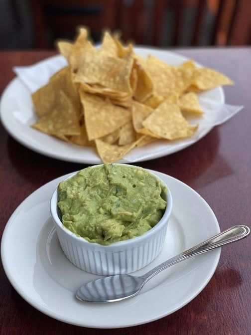97. Guacamole with Chips.