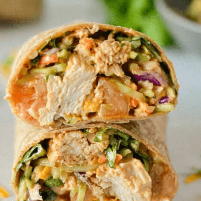 BBQ Chicken Wrap.