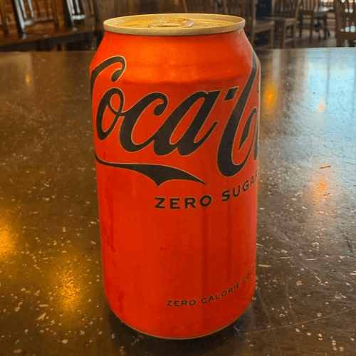 Coke Zero Can.