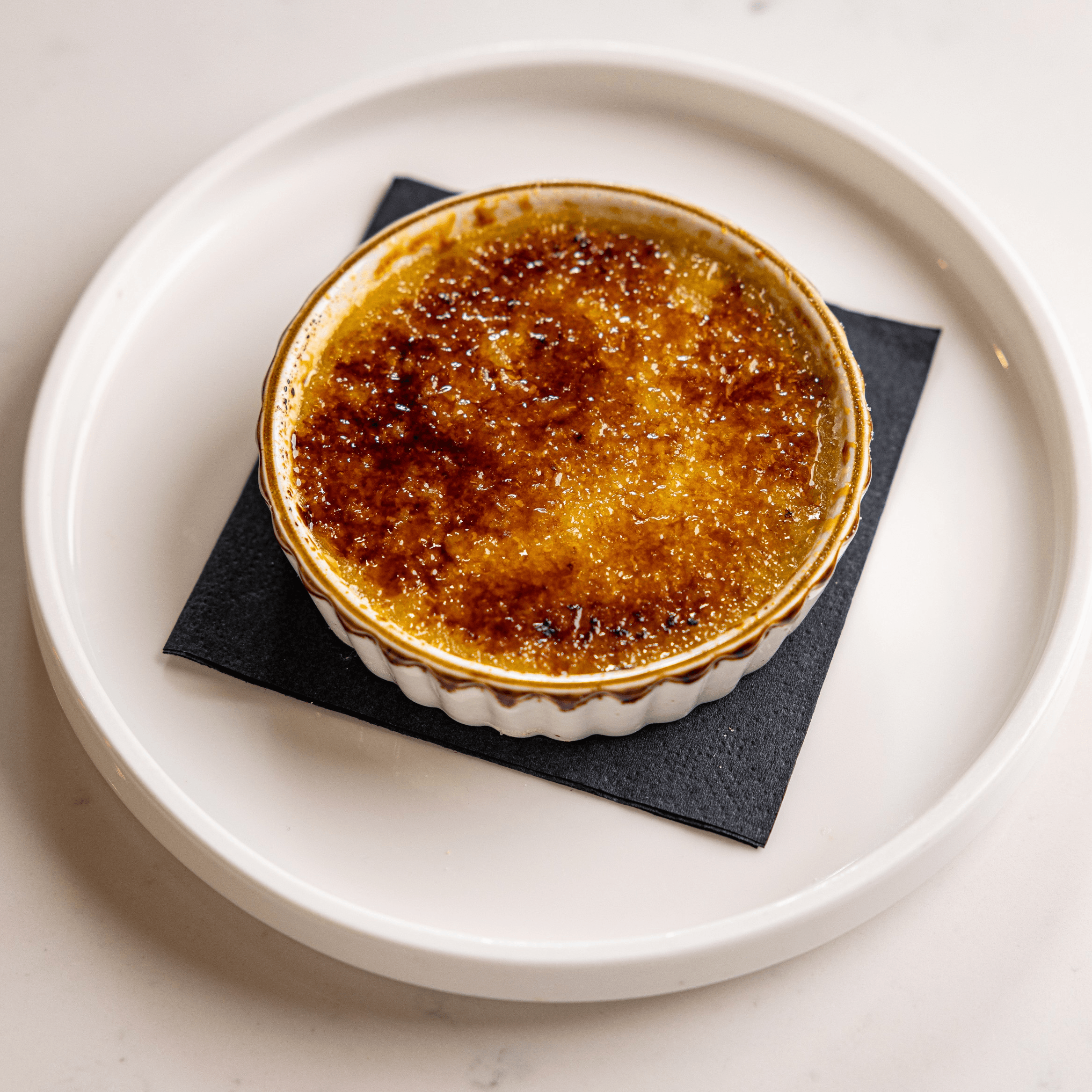 Pumpkin Pie Crème Brulee.