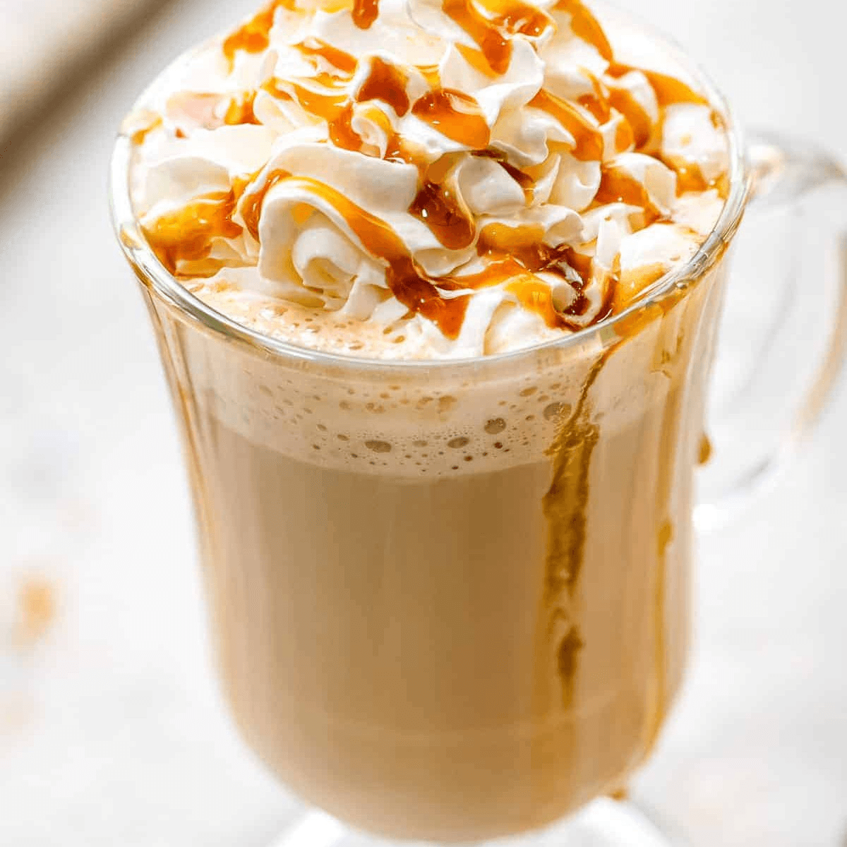 Salted Caramel Cream Latte.
