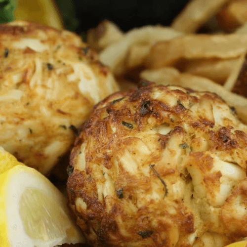 Crab Cake Dinner.