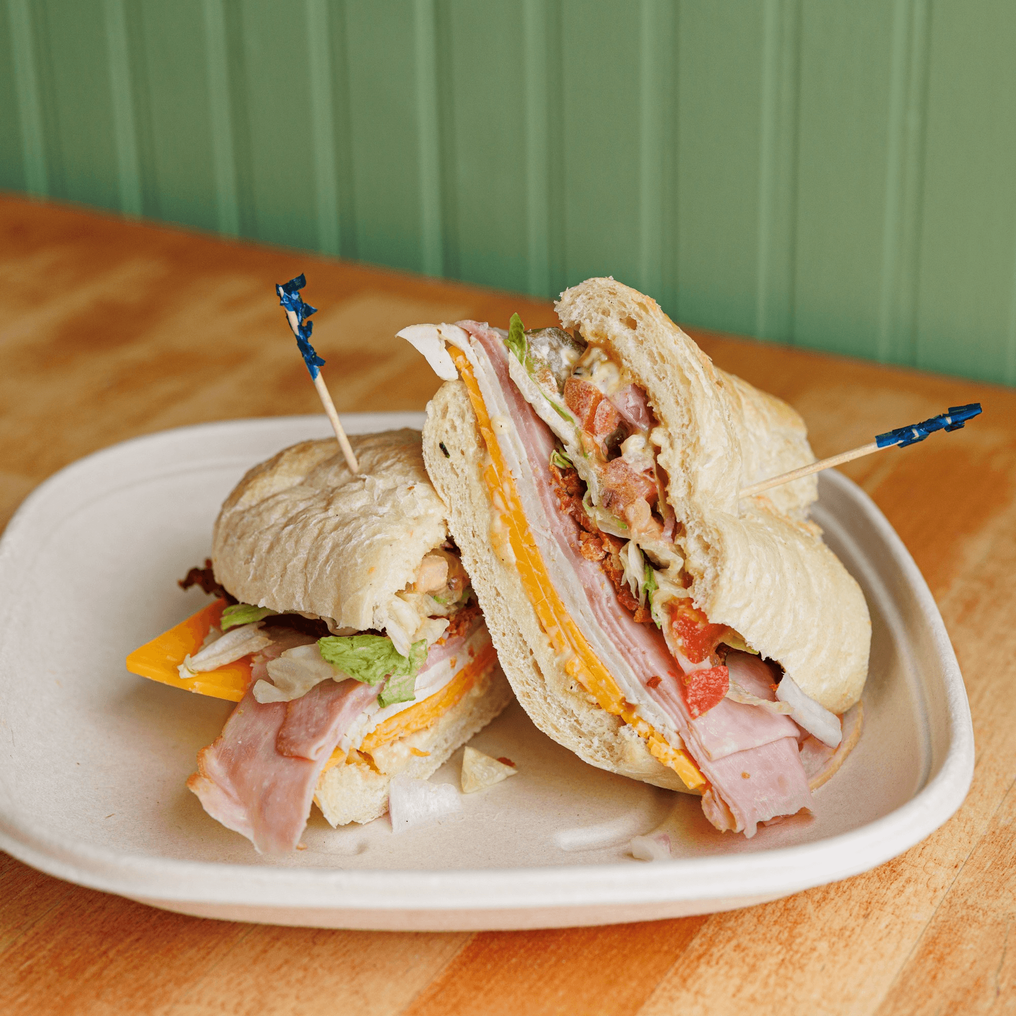 Old Towne Club Sandwich.