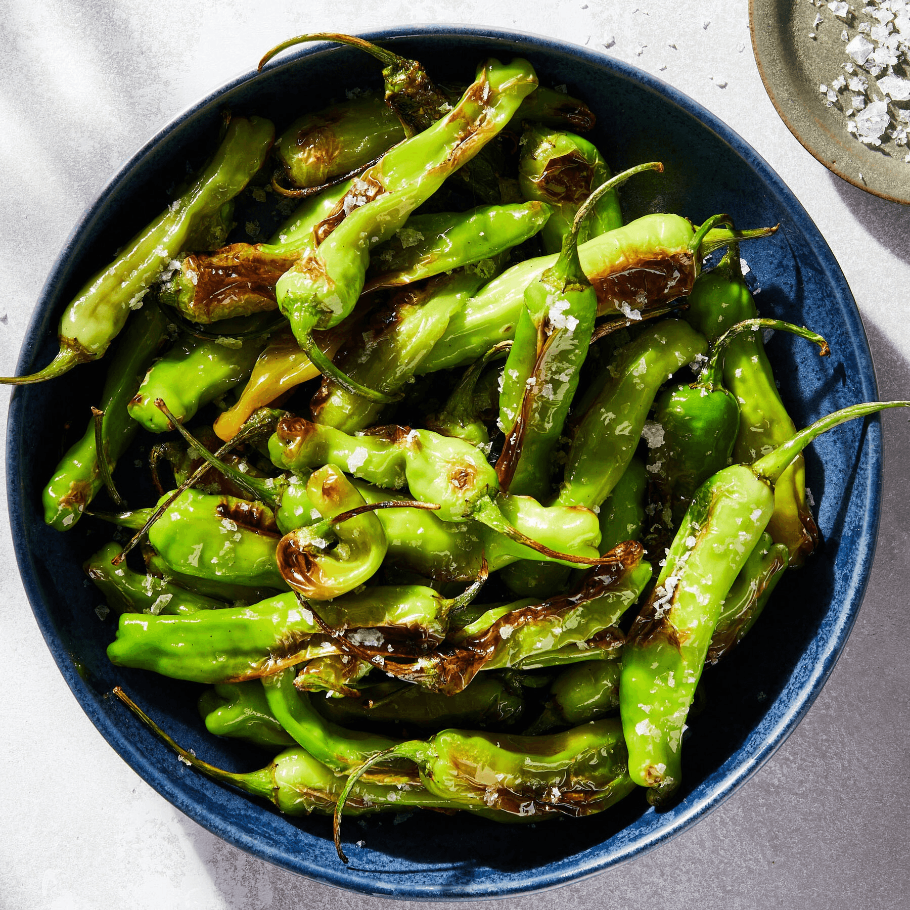 Blistered Shishitos.